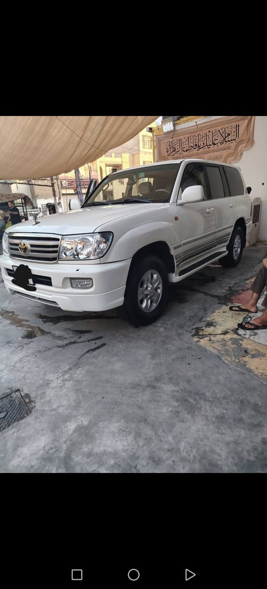 لاندكروز 2006 gxr ستة سلندر رقم بصرة ممیز ثلاثي
بأسمي لون أبيض فتحة سقف 7 راکب دفع رباعي 
دفلوک وقفل أكسل ثلاث قطع تبريد ثلاجة 
بالفرس تبريد وتدفئة شغال محرک کیر جديد تخم تايرجديد صدر جديد مشط ستيرن جديد أكسل جديد منظومةبريك دسكات وفلنجات ماطور بريك بور بريك جديد واتربم جديد ماء زيتي دبل تانكي  سيارة نظيفة 

مال جناي السعر 185

***********
