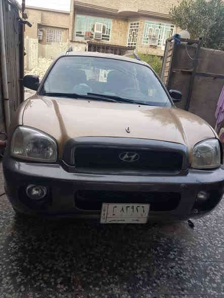 للبيع سنتافي ٢٠٠١ محرك جديد تايرات جدد سنوية  بسمي مكان بغداد خلف مرور الرستمية سعر ٥٧ ***********
