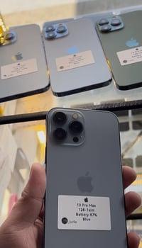 آيفون ١٣ برو ماكس • ١٢٨/٢٥٦ • ضمان ١٠ ايام