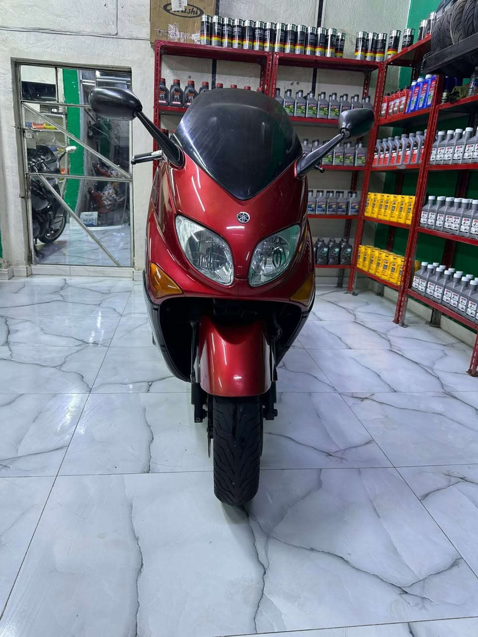 اسلام عليكم تي ماكس 2008ماشية 26الف الدراجة خير من الله وكالة والدراجة مكفولة وبيهة تجوة 
سعر الدراجة 27ونص وبيهة مجال حك الجية 
مكاني بغداد الدورة شارع المعلمين
***********
