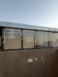 سقف منور • مزجج وبلاستيك شفاف • درجة اولى