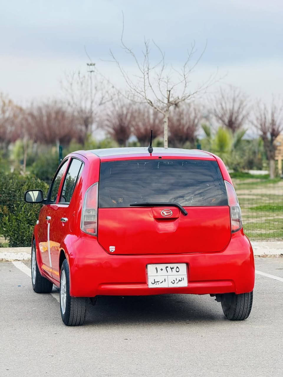 ئؤتؤمبیلی دایهاتسؤی یابانی 2008...گير تؤماتيك گير و مه كينه و ته برید به شه رت …مه کینه گه وره مه ر غوب. ..جا م کاره بای …قوفل مه رکه زی …  یه ک په له ی هه یه …چوار تایه ی نوی له سه ره ویل که په …***********
*********** أربيل, العراق
