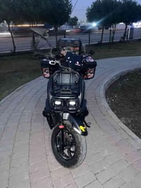 شباب عندي دراجه للبيع بسعر مناسب جدا دراجه اباتجي بطاريه ليثيوم 40 أمب...