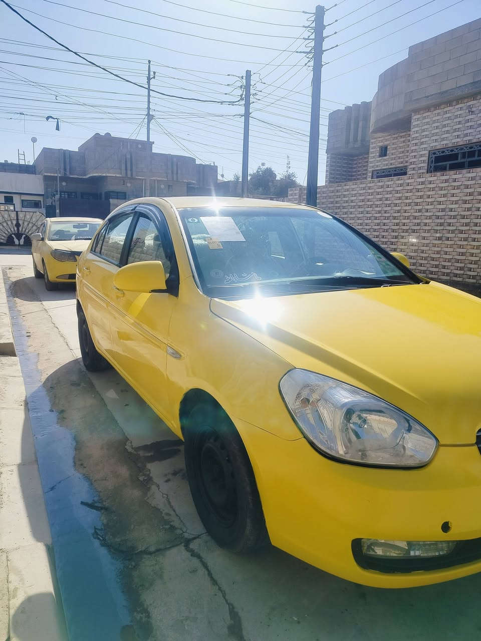 اكسنت دبدوب موديل 2007 هيئه وغرامات مصفره ضررها بوند محرك وكير شرط طخم تايرات جدد السعر 85 
***********
