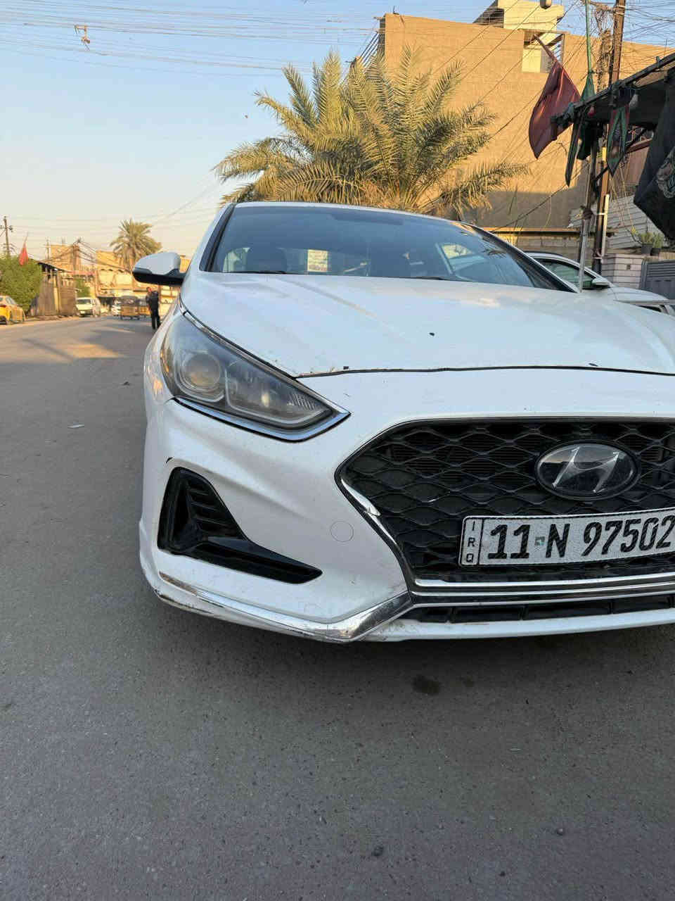 السلام عليكم سوناتا سبورت 2019 فول موصفات للاخير بصمه فتحه رادار كشنات كهرباء تدفئه شفتات ستيرن مكينه 2400 GDI حادث امام بدون لغد ولا شاصي فقط جاملغ وبنيد وبالعراق بيها الجاملغات الخلفيه ثنينهم يعني 4 قطع ابيع احزام  السيارة كير ومكينه خير من الله تخم تايرات جدد صدر جديد السعر 130 وبيها مجال رقم بغداد الدولي الجديد باسمي تحويل مباشر سنويه لحد 2030  مكانها بغداد الكرادة 
*********** بغداد, العراق
