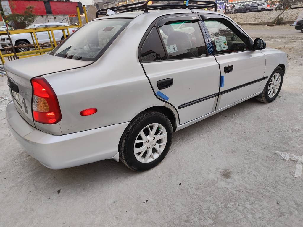 السلام عليكم
للبيع: هيونداي أكسنت موديل 2002
السيارة ماشيا 220
كير اوتماتيك

السيارة على البلاد

رقم السليمانية

تخم تايرات جديد

صدر جديد

تدفئة وتبريد شغال

جميع الكهربائيات شغالة

السيارة ناعمة وحالتها جيدة

شاشة + كامرة دوّارة

سنوية ورقم جديد ينتهي 2030

📍 الموقع: بغداد – الدورة / سوق الآثوريين
⚠️ شرط التحويل

💰 السعر: 55 ورقة (مجال بسيط)

📞 للاستفسار:
***********
***********
متوفر واتساب بغداد, العراق
