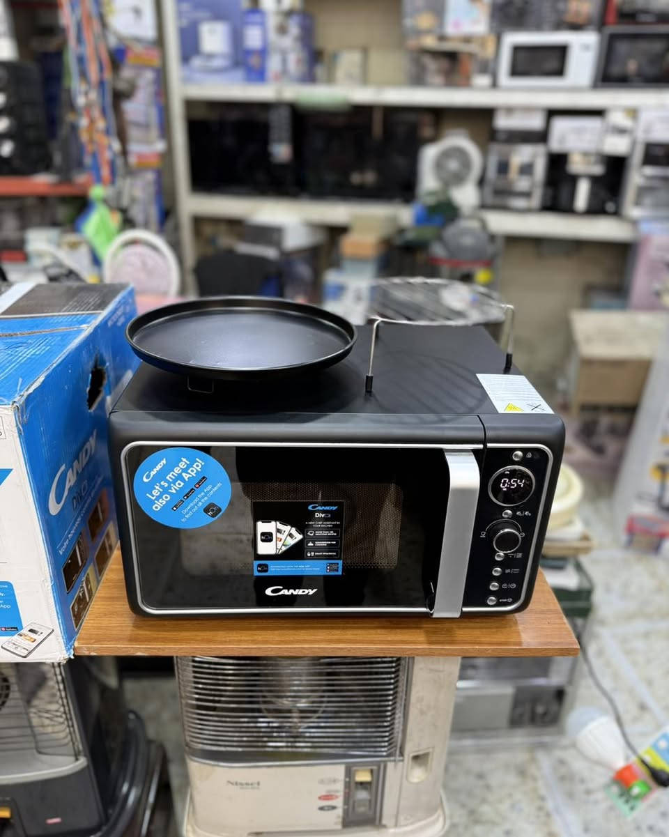 مايكرو 
حجم 20 لتر❤️
25 لتر  حمي شوي
حمي
ماركه CANDY 
باله
صناعه الماني
القياس العرض 46 سم
الارتفاع 26 سم

توجد خدمه توصيل 
للحجز مراسله الصفحه او الاتصال
🌹مدينه ألعاب المدهش مجاور مطعم ابو صفاء جوه جسر العبور المعلق ***********🌸
