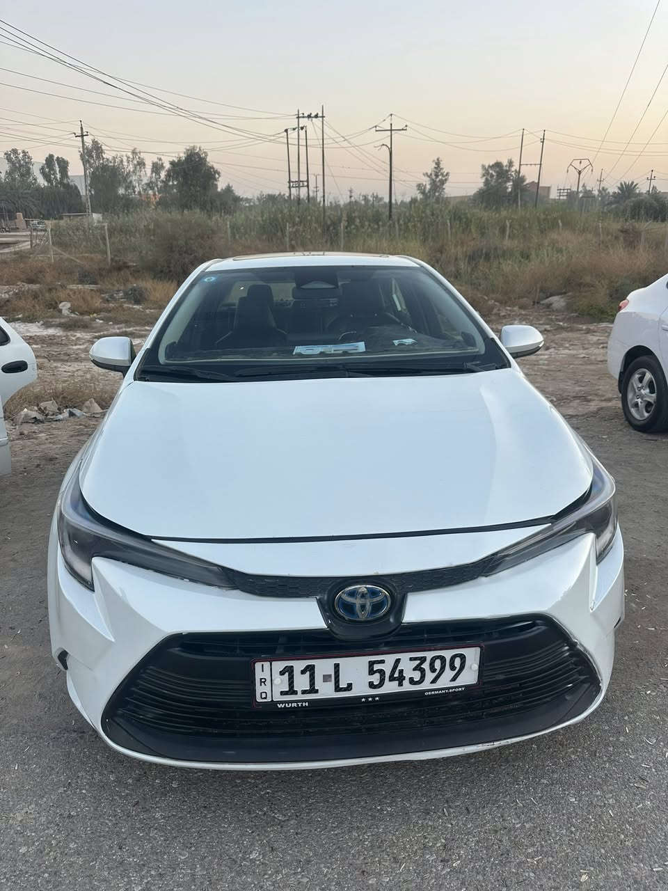 كورلا هايبرد 23
ماشيه 25
رايدها ب138وبيها مجال 
شراي تعال خاص سياره مناسبه 
ومابيها كل نقص 
***********
ديالى بعقوبه تقاطع القدس
