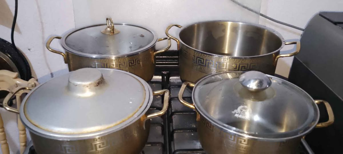 سيت اربع كدور ستيل ثكيل ماركه فيزراج الاصلي مذهب مستخدم نضيف 90 الف بيهن مجال قليل 
ابي الخصيب محيله الشارع الوسط مقابل مضيف العوينات البصرة, العراق


**إذا كنت صاحب هذا الإعلان وتريد حذفه لأي سبب، رجاءا أرسل رسالة إلى الدعم الفني**