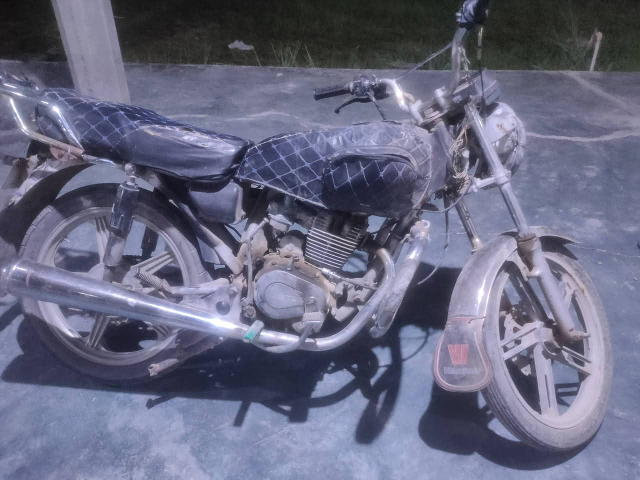 اسلام عليكم دراجة ايراني موديل 2015 للبيع سعر 200 الف قفل مكاني بغداد تاجي اي ستفسار اتصال 
*********** واتساب
