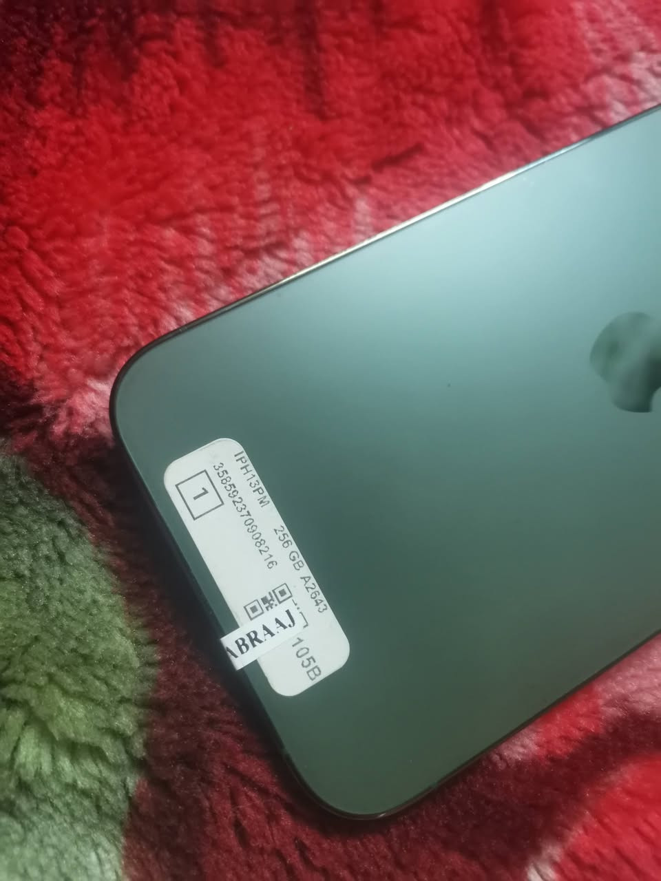 البيع ايفون 13 بروماكس فول اخو الجديد نضافه 100/100 بطاريه ٩٤ يعني جديد مستعمل شي قليل
السعر ٧٥٠ وبيه مجال الاستفسار ***********
