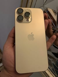 آيفون ١٦ برو ماكس • ٢٥٦ • ذهبي