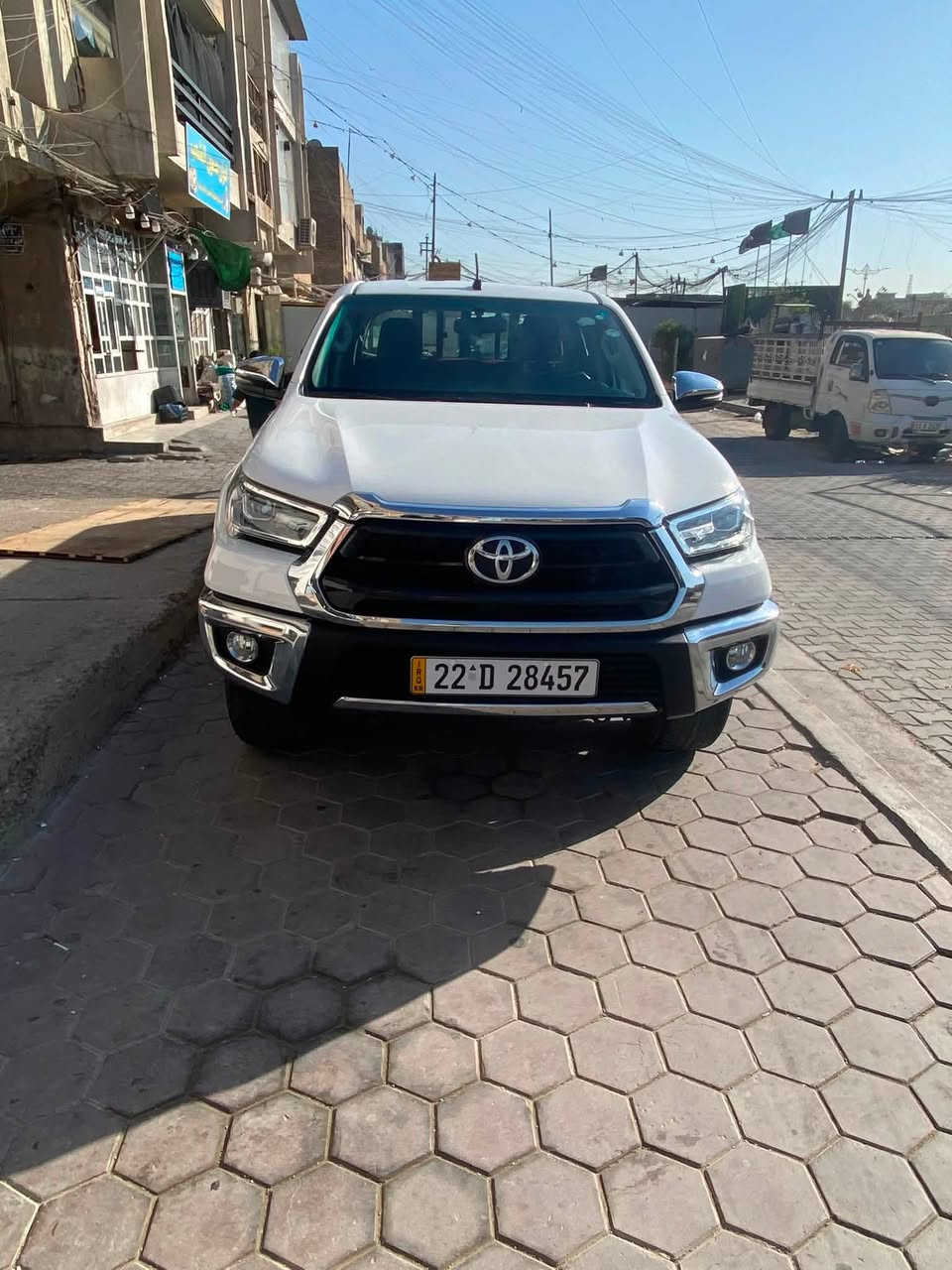 سلام عليكم للبيع هايلوكس فورويل ساز   كفاله غامه  بية شبر بجاملغ مسحوب سحب  معروفه. موضفات  ساز  بصمة ابواب شاحن. كشن تدفئة تبريد شاشه لايت زنون السعر 300$للستفسار***********
