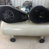 كمبريسر هواء500 لتر دبل تاروسه وموطور الرقم 07830140252