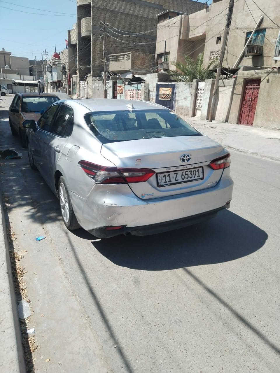 سلام عليخابريكم سياره كامري 2023خليجي هايبرد سياره حادثة مالمزاد جاملق خلفي وامامي معدلات سياره بيه اربع قطع صبغ تبريد معوز غاز بس
سياره فول ماعده كشنات مو كهرباء 
***********
سعر مستعجل على بيعته145$
شراي يخابر
