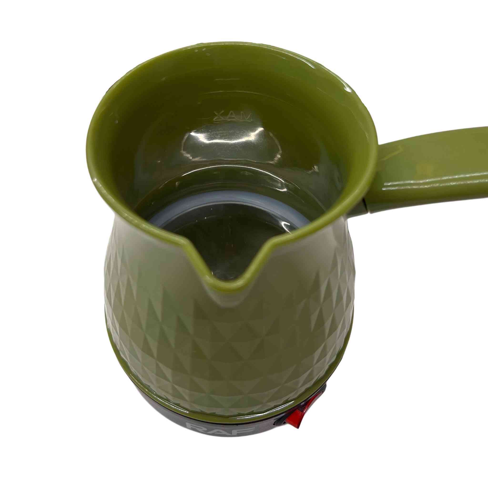 محضرة القهوة التركية السريعة هي الحل المثالي والسريع لعشاق القهوة التركية الأصيلة، في المنزل أو المكتب.

. تحضير سريع: بقوة 500 واط ، تقوم الغلاية بتسخين الماء بسرعة وفعالية للحصول على قهوة مثالية في دقائق.

. سهولة الاستخدام: تتميز بتشغيل بسيط بزر واحد مع مؤشر ضوئي يوضح حالة التشغيل (ON/OFF knob with light).

. تسخين متساوي: مصممة لتوزيع الحرارة بشكل موحد، مما يضمن طعم قهوة غني ومثالي في كل مرة.

. تصميم عملي: تأتي بتصميم مدمج وخفيف الوزن، مع مقبض مقاوم للحرارة لسهولة الحمل والاستخدام الآمن.

. سهلة التنظيف: بفضل تصميمها البسيط، يسهل تنظيفها والحفاظ عليها صحية وعملية.

. متعددة الاستخدامات: يمكن استخدامها أيضاً لغلي الماء أو تحضير الشاي والمشروبات الأخرى.


**إذا كنت صاحب هذا الإعلان وتريد حذفه لأي سبب، رجاءا أرسل رسالة إلى الدعم الفني**