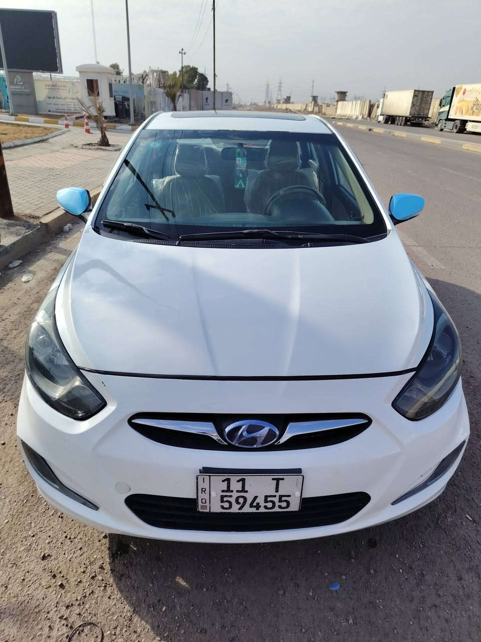 السلام عليكم للبيع اكسنت ٢٠١٢ خليجي  فول مواصفات مكينة كير تخم تاير وصدر وكهربائيات وتبريد كلة كفاله مكينة ١٦٠٠ دبل قطرة غرفة جديدة بيه صبغ جاملغ وبنيد جهة الراكب بدون دواخل المكان بغداد البياع السعر ٩٠ وبيه مجال قليل / للاتصال ***********
