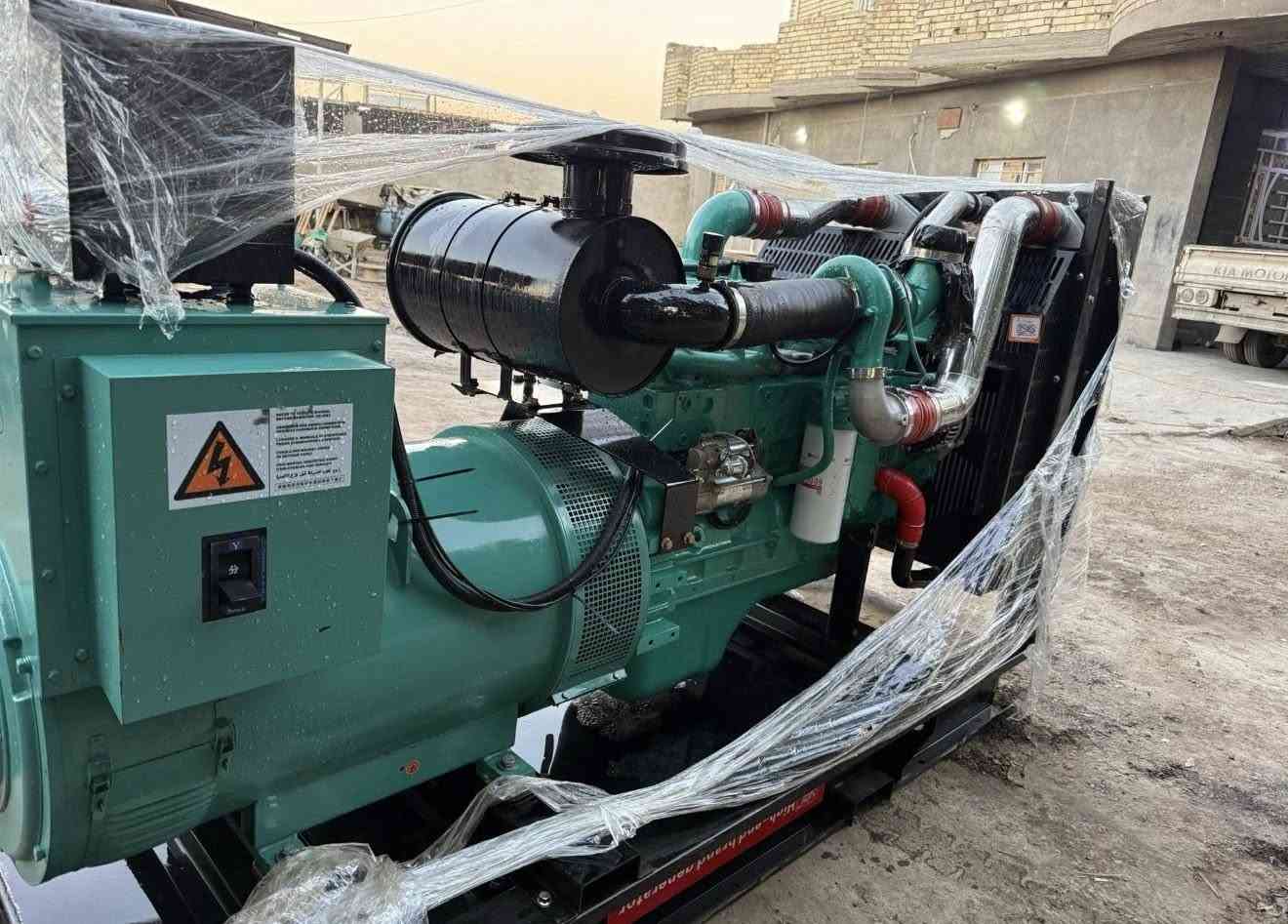 سلام عليكم تم وصول وجبه جديده صفر زيرو مولدات الكمز 24ولف 250 كيفي نضافه واحد على واحد نضام حمايه متكامل متواجد من 100كيفي إلى 250 عنوان بغداد رقم الهاتف ***********
