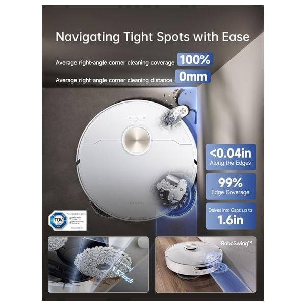 مكنسة وممسحة روبوت دريم - 6,400 مللي أمبير/ساعة - X40 Ultra - أبيض مستعمل نضيف جدآ


**إذا كنت صاحب هذا الإعلان وتريد حذفه لأي سبب، رجاءا أرسل رسالة إلى الدعم الفني**