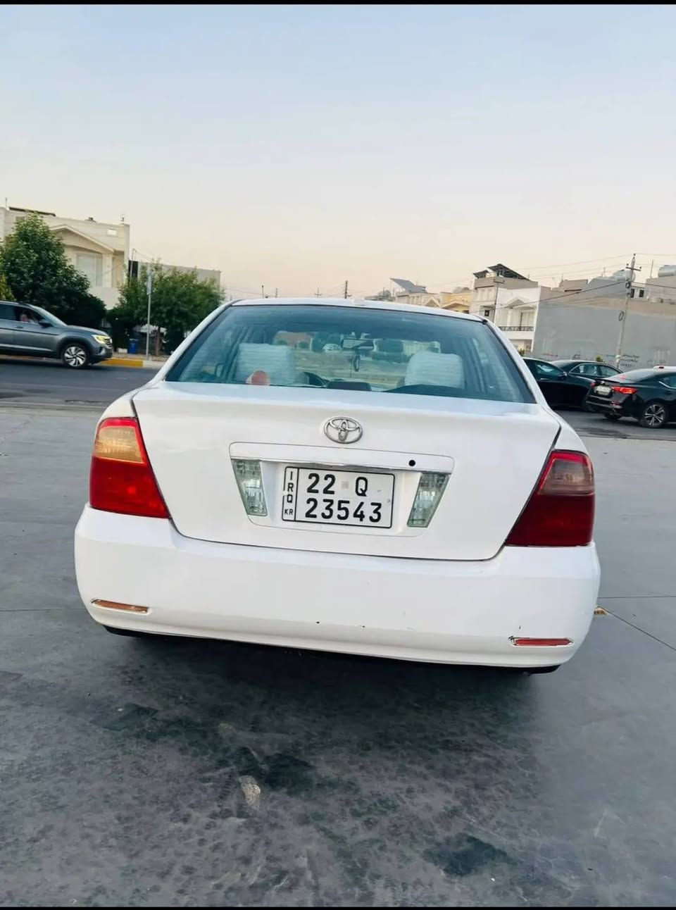 السلام عليكم
كورلا 2006
خليجي ..
محرك 16.. 
كيرتوماتيك .. 
سنويه جديد .. 
سعر 62$..
صبغ عام تكسي .. 
مكان السياره اربيل .. 
*********** وتساب 
مكلف بالنشر ../ 
لا تبعث  طلب صداقه 
الطبات عندي مقبطه ادخل خاص
../ كل السيارات انزلها ستوري ../
