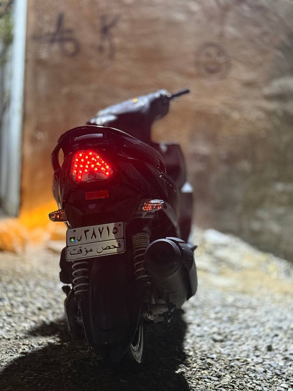 السلام عليكم دراجه جيتي ار مكفوله مكان بغداد الجديده سعر 950بيه مجال رقم ***********
