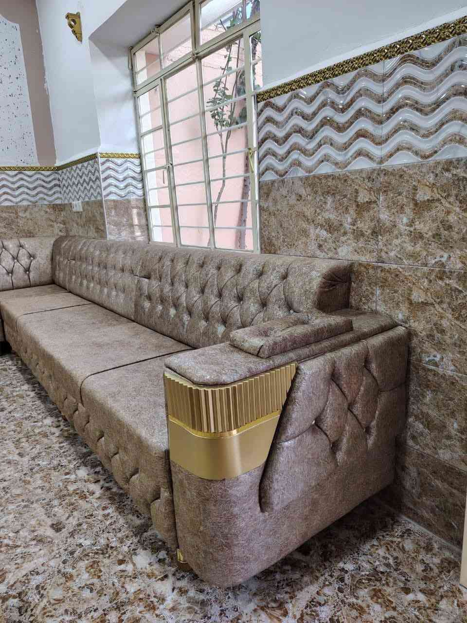 يعلن معمل ومعرض الامارة عن توفر كافة الموديلات بأحدث التصاميم العصرية وبأسعار تنافسية 
شمنتضر رتب الاستقبال بأنسب الاسعار 

متوفر اكثر من 50 موديل يناسب جميع المقاسات 
تجدون عند الامارة كل ماترغبون به ليناسب ذوقكم 

محتاج ديوان 🙄

لتحتار 🤯

استمتع واختار 😌

🧨🧨تفجير الاسعار 🧨🧨
مع هدية
🎁🎁كوشات 🎁🎁

كما
♦️يتوفر  أكثر من ١٠٠ لون ومن اجود الخامات التركيه 

❗️يتوفر ايضا ديوان قياسات حسب طلب ورغبة الزبون بأسعار تنافسية 

مستعدون لتجهيز  كافة الاماكن  والجوامع  ودور الضيافه بأسرع وقت واقل كلفة 

♦️1_ شغل درجه اولى بكوادر متخصصة
♦️2_اسفنج🧽 مميز اول    مع ضمان 
♦️3_ارجل  حديد اوحسب الطلب 

💥💥(((((ضمان لمدة3 سنوات حقيقي 100%)))))💥💥

ملاحظه 🛑🛑في حال وصول المنتج اليكم يحق لكم رفض الطلب عند وجود اي اختلاف بما اتفق عليه

📍موقع العمل الموصل 📍
موصل الجديده شارع بغداد قرب صيدليه ركن العامل 
تتوفر خدمة توصل داخل مدينة الموصل توصيل مجاني  
وللمحافضات بأسعار مناسبه مع ضمان النقل السريع والأمن

استفسار اتصال أو مراسل الواتساب

***********
