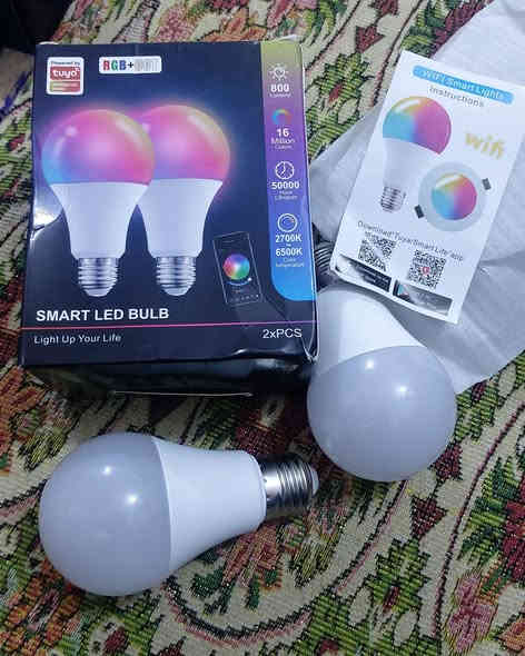 اول   تم    15 الف دينار  *********** عل واتس اب
بضاعتنه اوربيه dhl غير مستخدم حصرا توصيل 5 تلاف 
نقدم لك كلوبات الإضاءة الذكية (Smart Wi-Fi Bulbs) التي تجمع بين الأداء الأوروبي الفائق والتحكم المطلق!
🇪🇺 ضمان الجودة الأوروبية:
بضاعة أوروبية حصرية (DHL).
