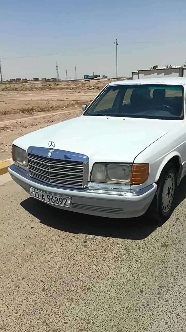 سلام عليكم مارسدس البيع سنويه جديده رقم نكليزي بغداد سياره حلوه ونظيفه جاهزه مكينه وكير وحداده كهربائيات كله جهازه بسمي السياره والسعر خابر و تدلل العنوان ميسان العماره‏‪***********‬‏
