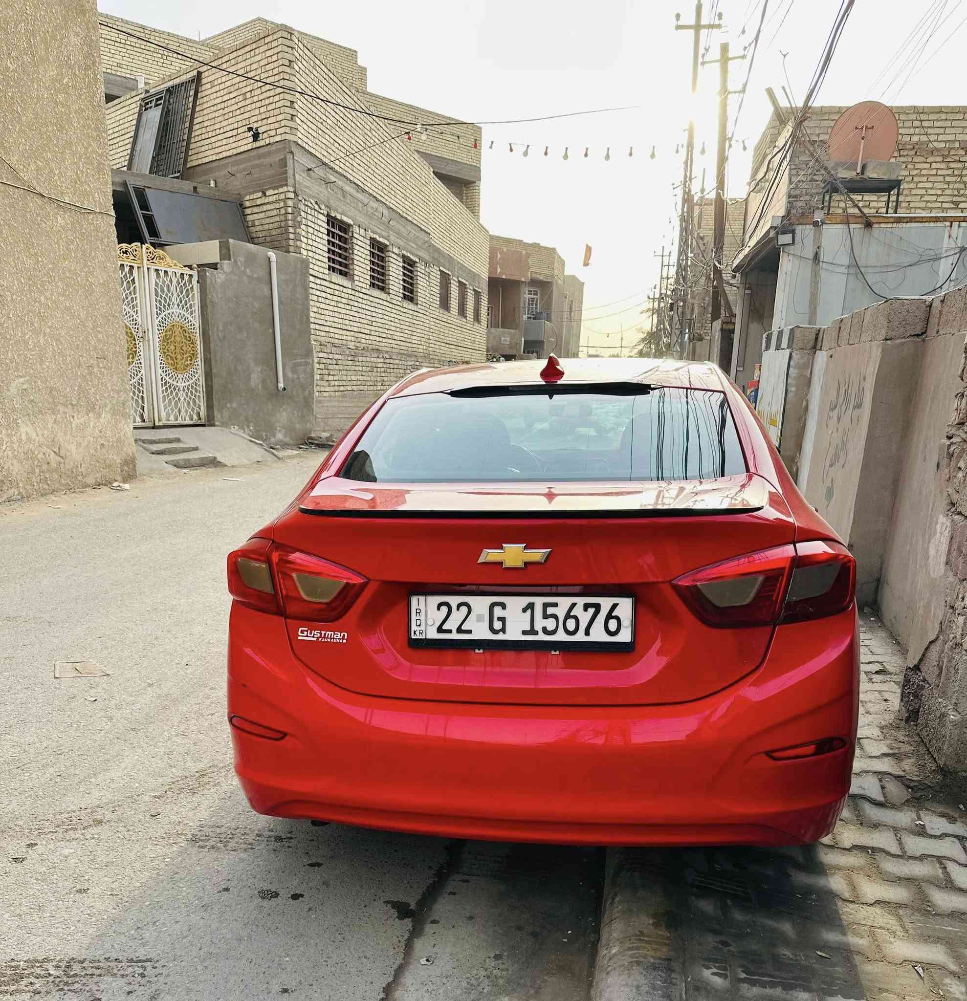 شوفر كروز 2017 LT
حادثها فقط بنيد صبغ وجاملغ بارد 

مكانها بغداد - الاسكان قريب مرور الطوبجي 
السعر 90 وبيها مجال 
موجود واتساب واتصال 
***********
