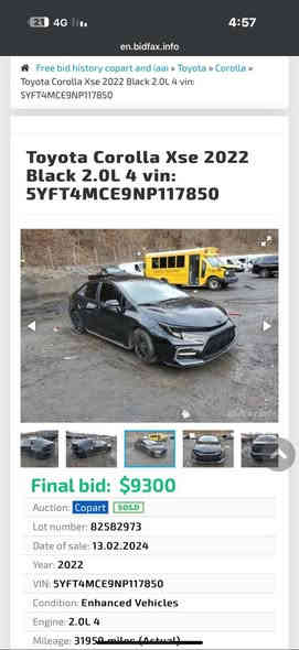 كورله xse بلاك توب 
موديل 22

مواصفات بلاك توب
كشتات جلد
محرك 2000 تنفس طبيعي
السعر قفل 140 ورقه
كلين بدون حادث غرق.
***********
