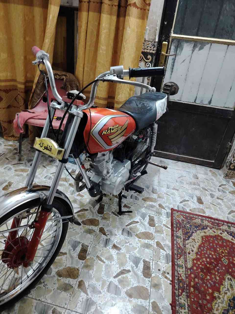 السلام عليكم دراجه للبيع شاصيه 22 مكينه 24 مكاني ديوانيه تعمير نظيفه مكفوله كفاله ماكينه ما مفتوحه استفسار اخر خاص رقم***********
