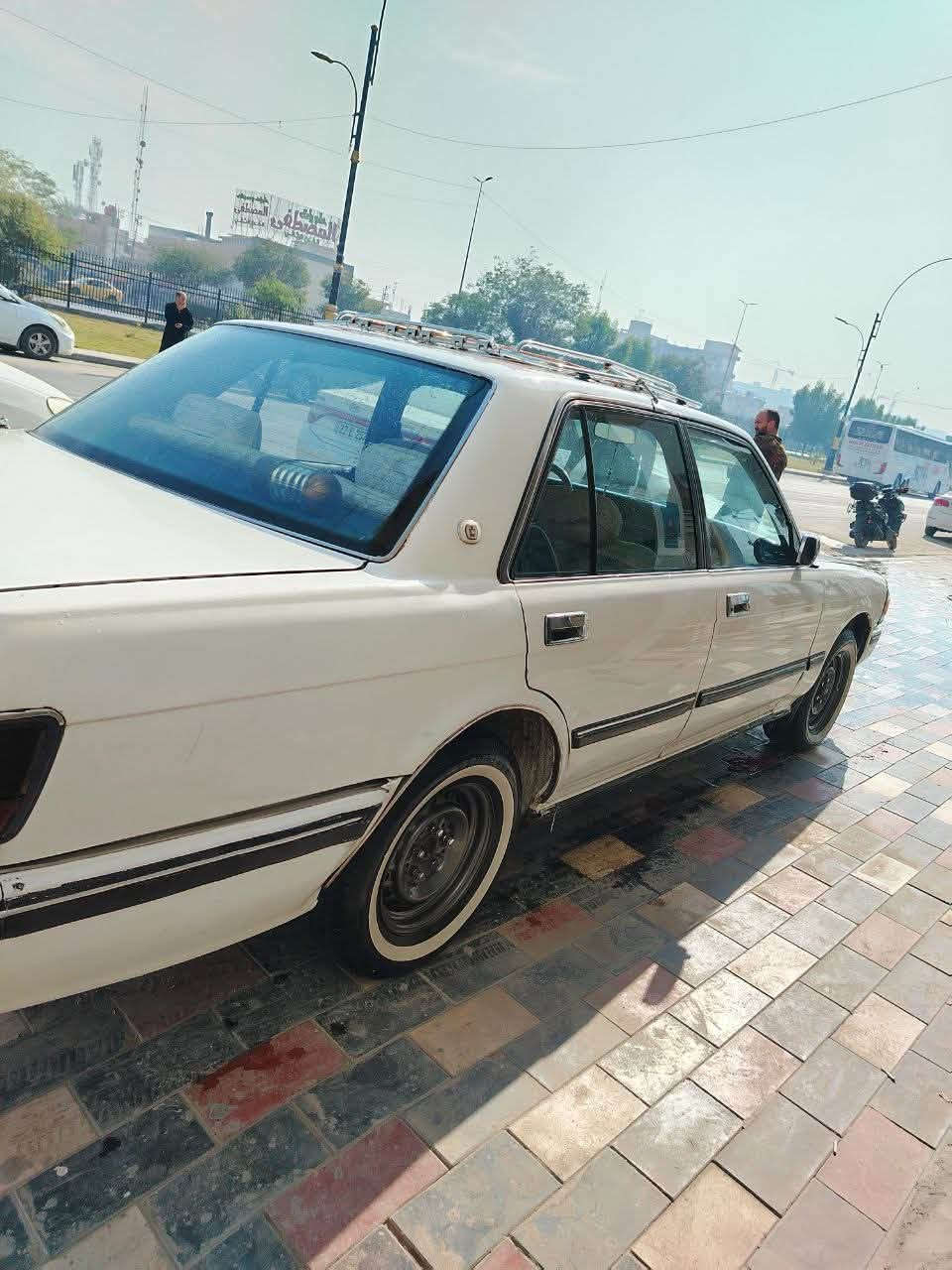 سلام عليكم سوبر سيدان للبيع مديل 88 رقم بغداد بسمي محرك بطه 2500 ديلكو كهربائيات شغاله تبريد شغال حداديه كامله مكاني كربلا المقدسه سنويه وهزه جديده السعر  $45
 وبي مجال  للاستفسار ***********

