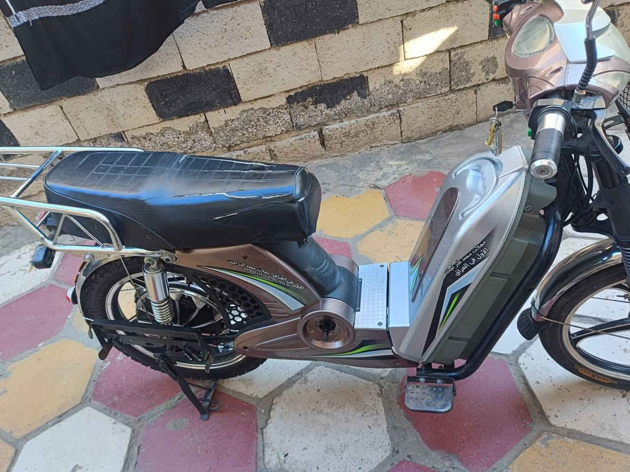 دراجه شحن للبيع عنوان الحسينيه مال الراشديه 
***********
