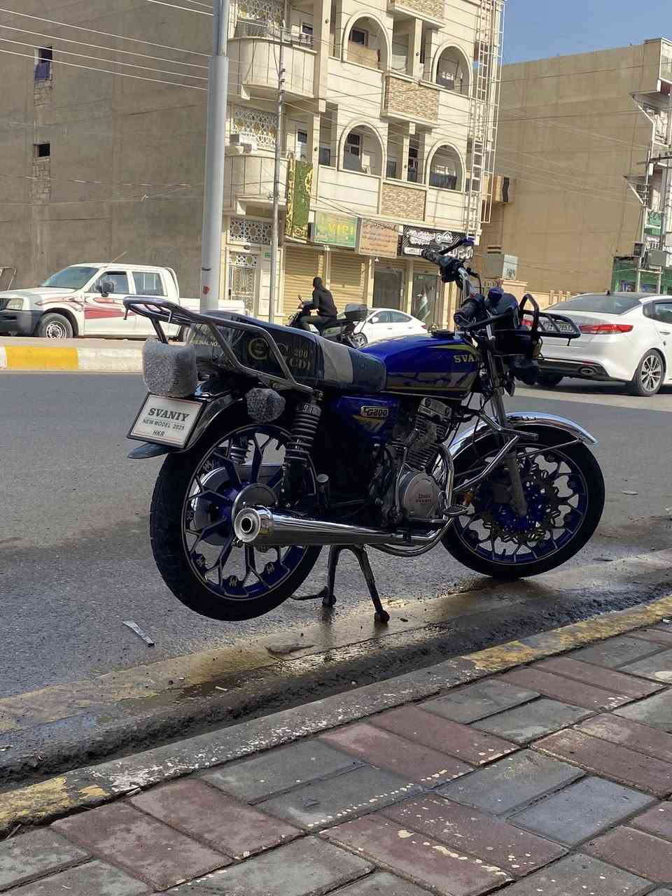 السلام عليكم من رخصه الادمن
دراجه ايراني للبيع موديل 2025 

بعده زيرو محرك 200 

مجمبز كامل ربع متصرف عليه

السعر 900 

الاستفسار عله الرقم ***********

ملاحضه واتساب موجود
