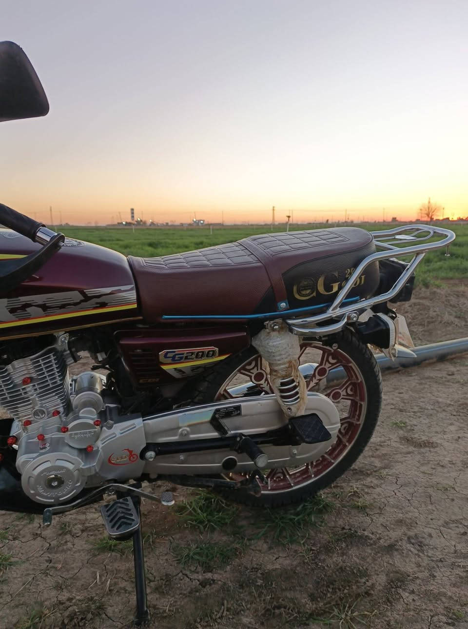 السلام عليكم /// دراجه موديل 2025 محرك 200  للبيع السعر750 ✋مكان كركوك قضاء الحويجه اتصال *********** بيع مستعجل
