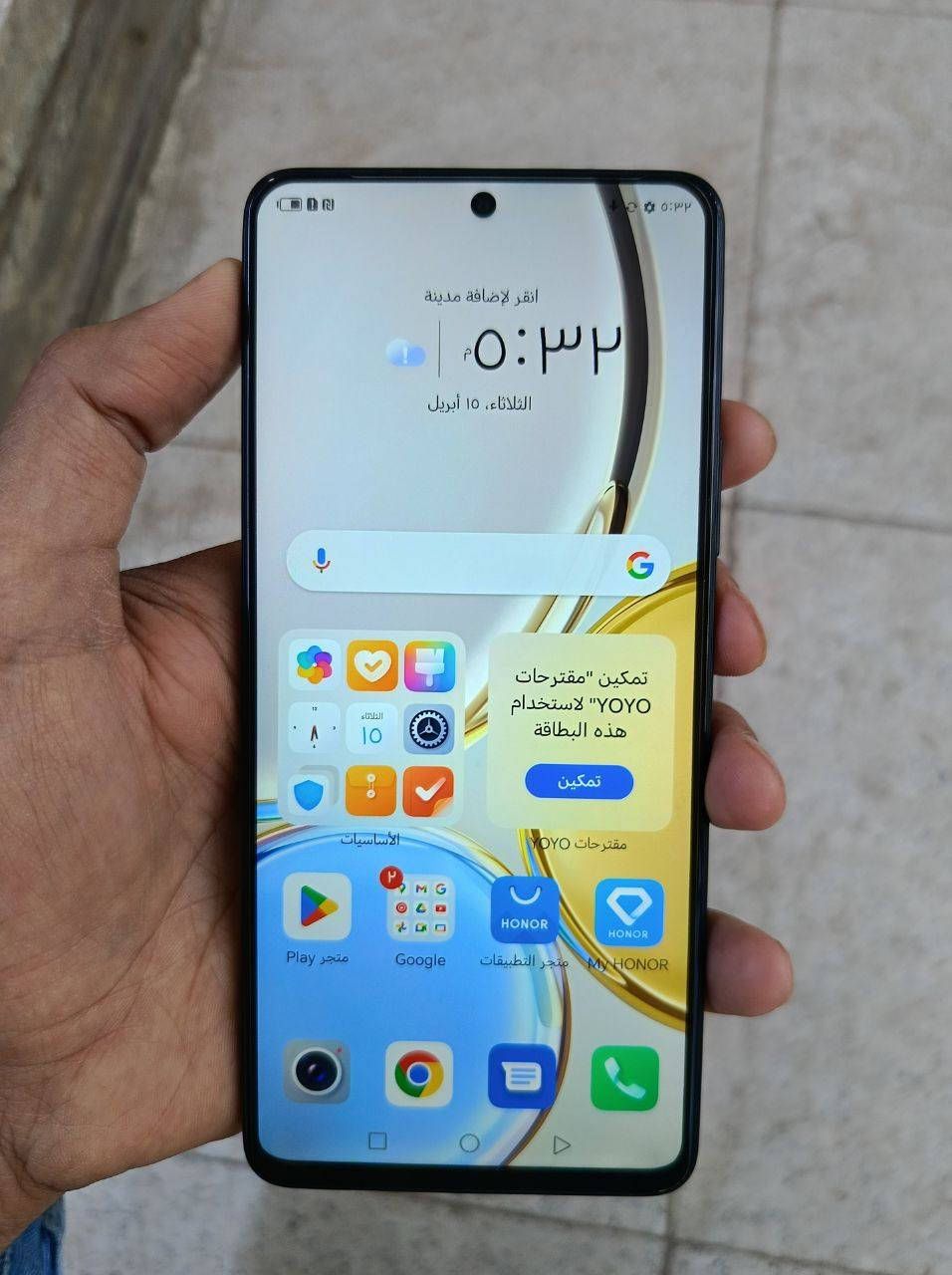 هونر x9a جهاز مكفول كفالة عامة مواصفاتة معروفة  بطاريتة 5000 سعرة 190 وبي مجال #شراي_تعال_خاص ديوانية, القادسية


**إذا كنت صاحب هذا الإعلان وتريد حذفه لأي سبب، رجاءا أرسل رسالة إلى الدعم الفني**