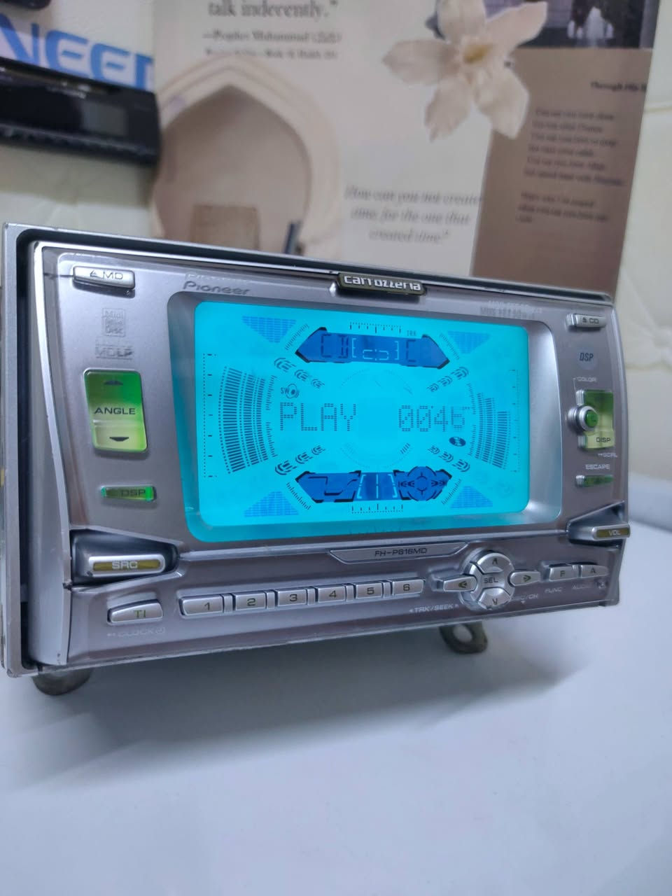 بايونير كارزوريا ياباني أصلي بالة طابقين بلوتوث خارجي اصلي
ملاحظة : متغير الالوان .قطعة بلوتوث خاصة بالجهاز اصلية . مخارج دمام راديو سي دي شغال وكامل سعر 60
متوفر توصيل جميع المحافظات ..!


**إذا كنت صاحب هذا الإعلان وتريد حذفه لأي سبب، رجاءا أرسل رسالة إلى الدعم الفني**