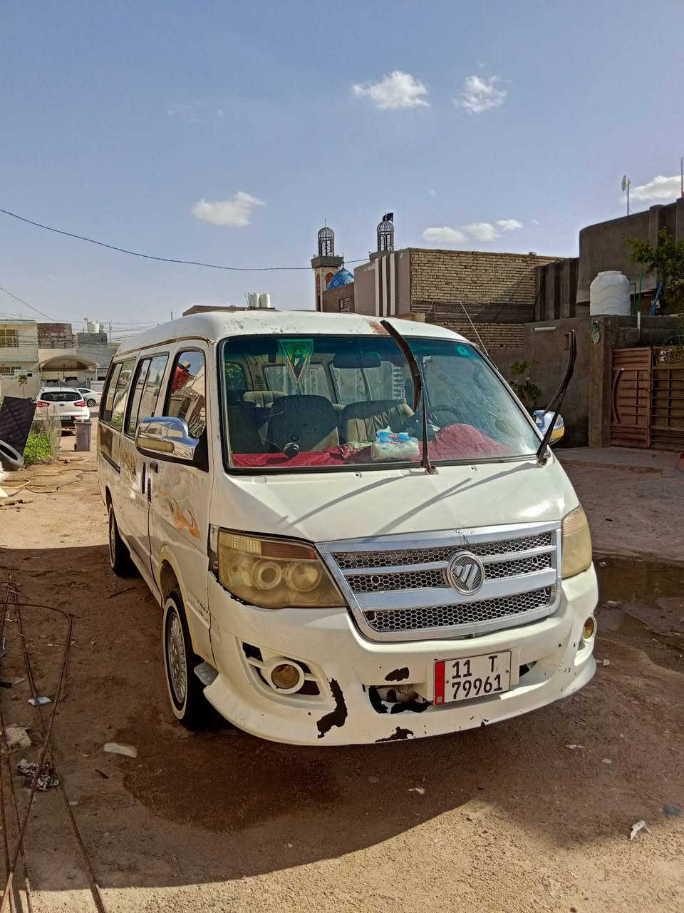 سلام عليكم فتون للبيع او مراوس مديل 2011مصفره هيه وغرامات سنويه ل2029كير جديد صارلي شهر من شاده اكسن جديد كاعيه جديده مكينه بيه خيط بخار تخم تايرجديد  كهربائيات جاهزه  عنواني نجف ***********
