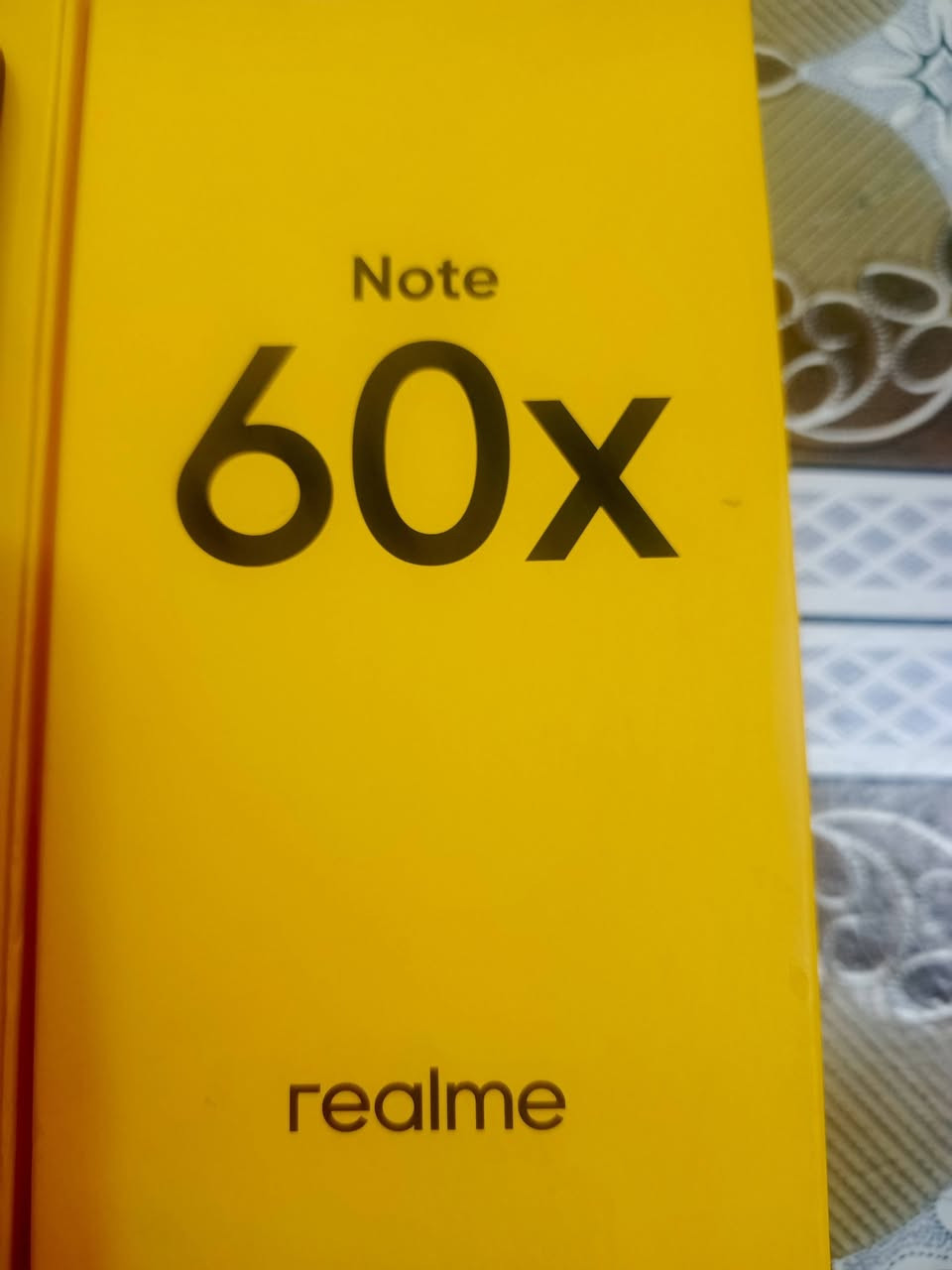 سلام عليكم جهاز reame Note 60x 
ستوني مشتري استعمال قليل  بعد جديد 
سعر ١٥٠ الف وبي مجال  مكان نجف 
شارع المطار رقم (***********)
