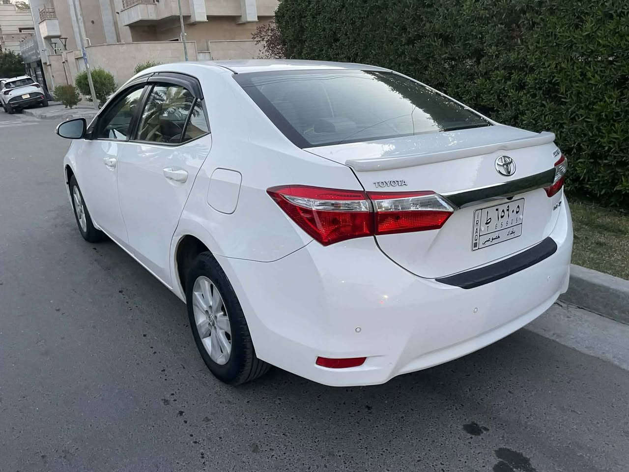 *********** جديده جدا 
كورلا ٢٠١٥  XLI خليجي شركة العامة
فول مواصفات عده فتحه
 كشنات جلد لونين 
حساس خلفي 
لد امامي خلفي 
اشاير بالمري  
فول تحكمات ستيرن 
شاشه  وكامره 
تبريد ثلج 
سيارة كلش نظيفة وجاهزه مابيها اي نقص
كير  محرك بلاديات جدد
غرفتها  جديده  عله وضع الشركه
صدر امامي خلفي جديد 
تخم تاير ياباني  وباتري جدد
 ماشيه فوك ٩٠ الف كيلو
 صبغ شويه بابين اثر شخط بدون اي ظربة ولا دواخل
 مكاني بغداد الاعظمية
 السعر ١٣٠  ورقة 
اتصال فقط مكلف بلنشر 
 *********** بغداد, العراق
