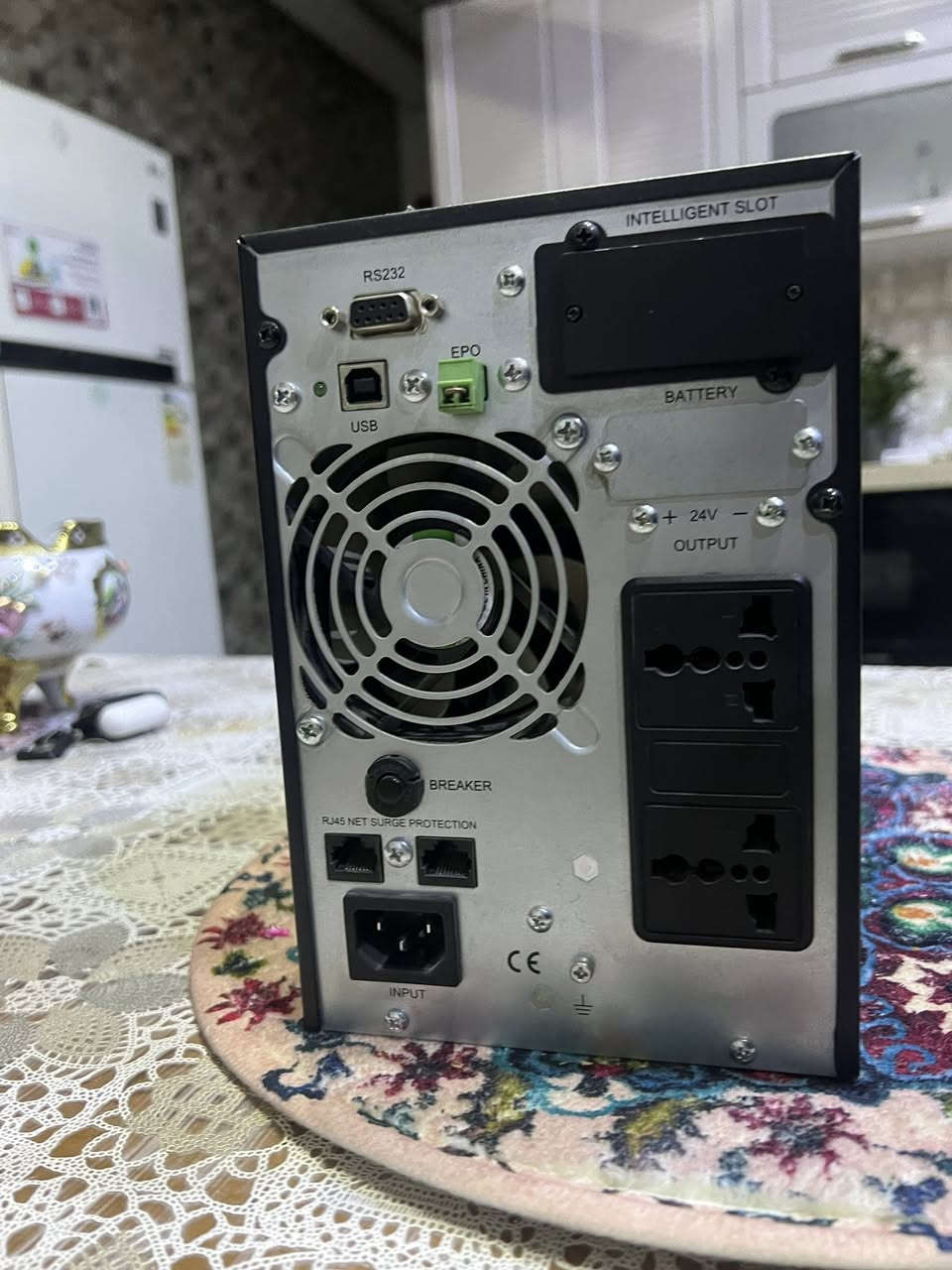 السلام عليكم يو بي اس اونلاين واحد كيلو فولت من شركت ABC للبيع بسعر 150 للتواصل معي ***********
