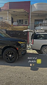 شباب سلام عليكم تاهو سوبر بان موديل ٢٠٢٢ للبيع  حادثها جاملغ وبيها باب...