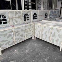 كاونتر ٣ قطع • عرض محدود • خزائن مطبخ