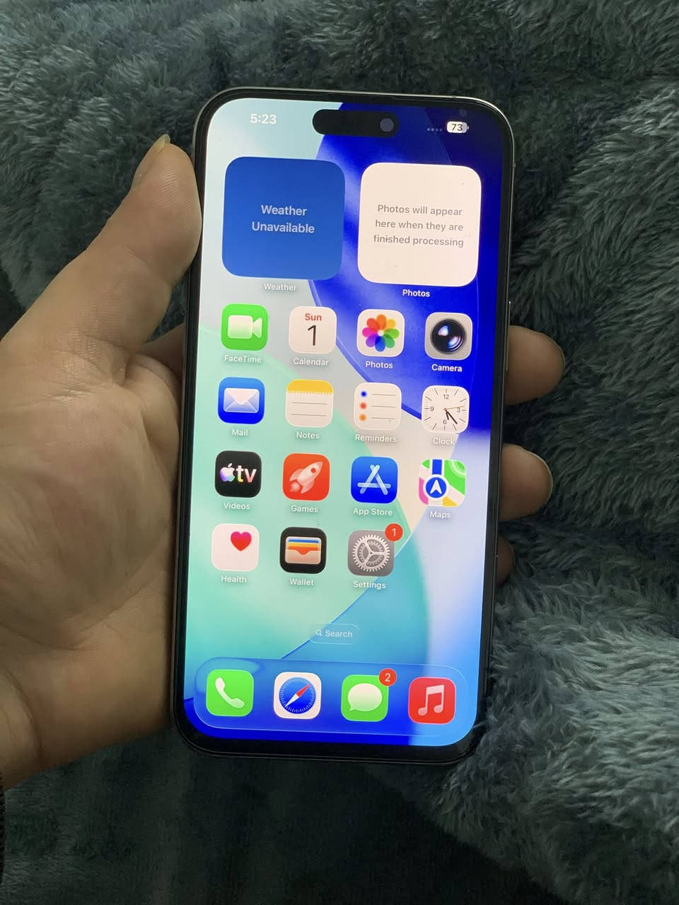 بسم الله الرحمن الرحيم
ئایفۆن ١٥ پرۆماکس ٢٥٦ گیگا٢سیم
🔋٩٢
شاشەی گۆراوە بە ئەسلی
بەزەمانی ١٥ رۆژ
بێ شوخت 
نرخ٥٠٠$ قفل
***********
