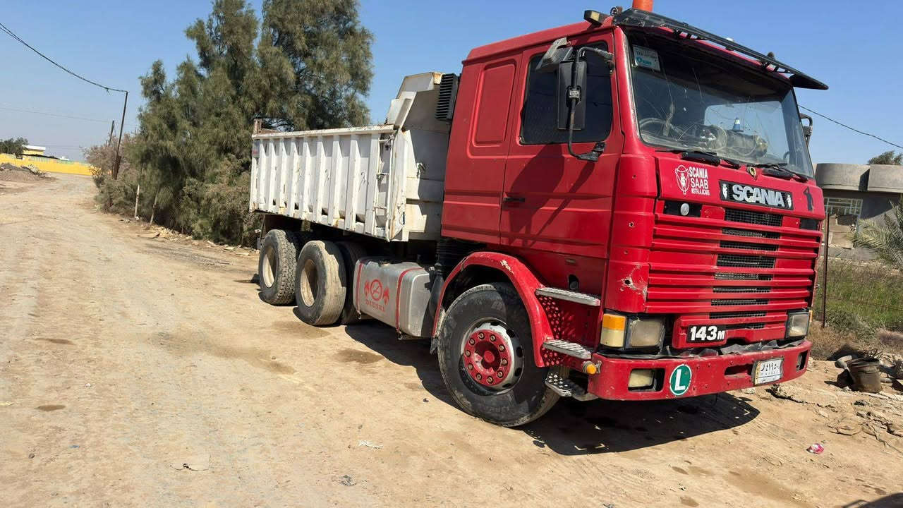 اسلام عليكم اللبيع اسكانيه ١٤٣ مكينه ١١٣ السوداه 88لا تنقيص واله بخار بدي نضيف باتريات جداد تايرات فوك النص عمر كير 880 5x5 مجموعة بومه ام الفلتر شاصي غير مكفول السعر ١٣٠ وبيه مجال مكانه الناصريه مكلف بالنشر هاذه رقم صاحبه *********** مكلف بل
