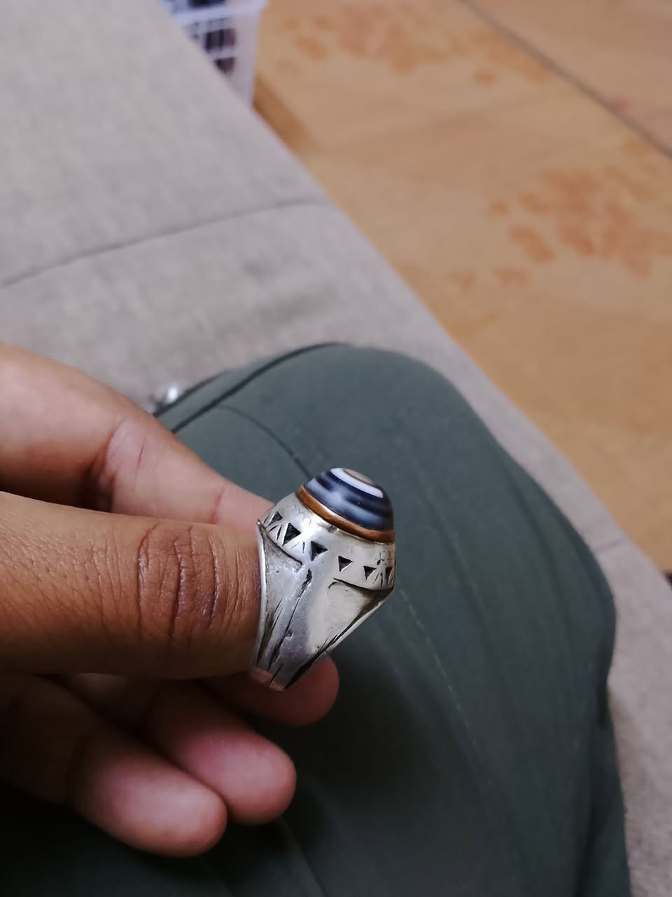 جزع هلالي صياغة عراقي ثقيل داير نحاس السعر 75الف بغداد ***********
