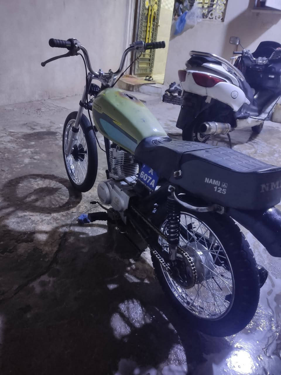 السلام عليكم دراجه للبيع السعر 375 وبيها مجال هاده رقمي ***********البصره
