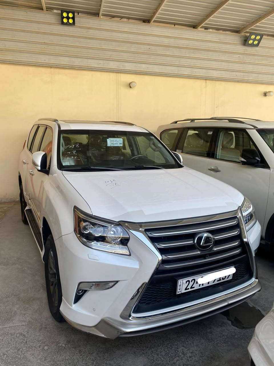 سلام عليكم
لكزز GX460 
موديل 2018 بريم بريم اصل باب اول
 سيارة على ايد وحدة فقط
مكفولة من صبغ تبديل و بارد كفالة حتة دعاميات 
رقم اربيل بسمي هزة فحص جديد 
***********
***********
مواصفات 
جكات 
شاشات 3 بلاديات
رادار امامي + جانبي
كشنات حار + بارد + ثنين كراسي كهرباء
كشن سايق خزن مموري
اربع كامرات 360 
ستيرن كهرباء خزن + ستيرن تدفىء
اتو بارك تصفط وحدهي
13 سماعة + دمام 
كشنات خلفية كهرباء 
تشغيل عن بعد 
فتحة بل سقف
ريموند شاشات 
بصمات اثنين مع كودات 
اعلى مواصفات بل لكزز فول للاخير 1/1
مكان سيارة النجف الاشرف 
***********
***********
