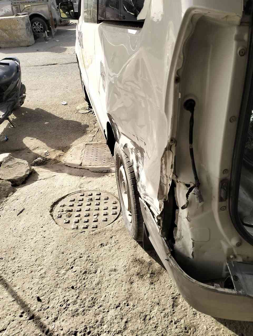قبل وبعد اياد شمري سمكره كافه انواع سيارات شارع شيخ عمر شارع كيات ***********  ***********

