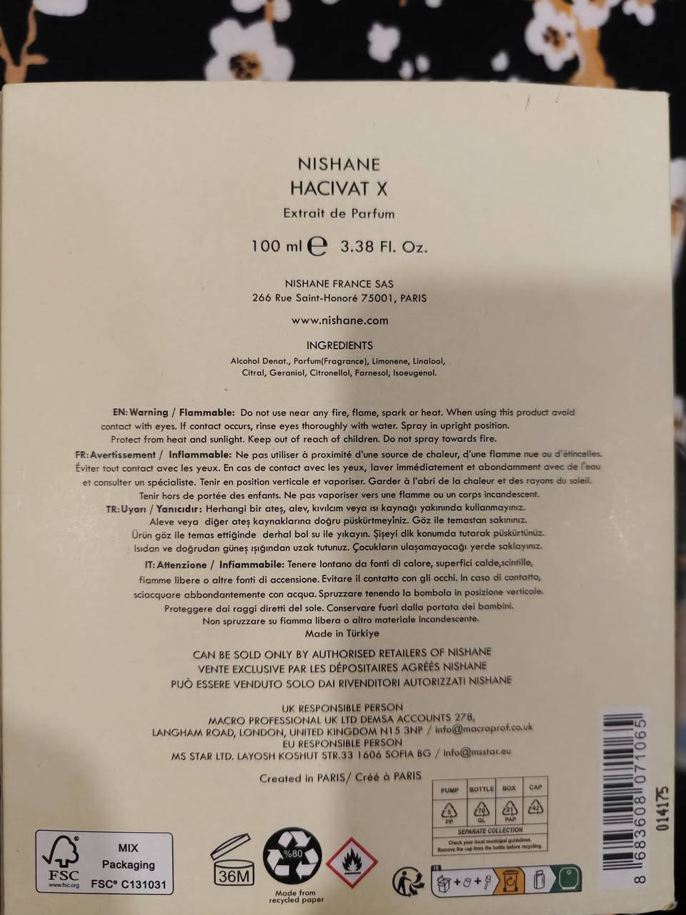 السلام عليكم عطر نيشان هاشيفات 100Xمل  مستخدم رشة واحدة مصدر الشراء من الشهيرة السعر 250 الف متوفر توصيل


**إذا كنت صاحب هذا الإعلان وتريد حذفه لأي سبب، رجاءا أرسل رسالة إلى الدعم الفني**